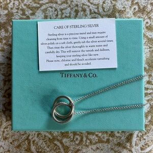 Tiffany & Co. Interlocking Circles Pendant necklace